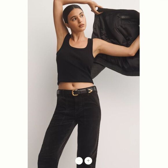 Anthropologie The Wanderer Relaxed-Leg Corduroy Pants by Pilcro - Picture 3 of 5